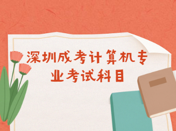 深圳成考計(jì)算機(jī)專(zhuān)業(yè)考試科目